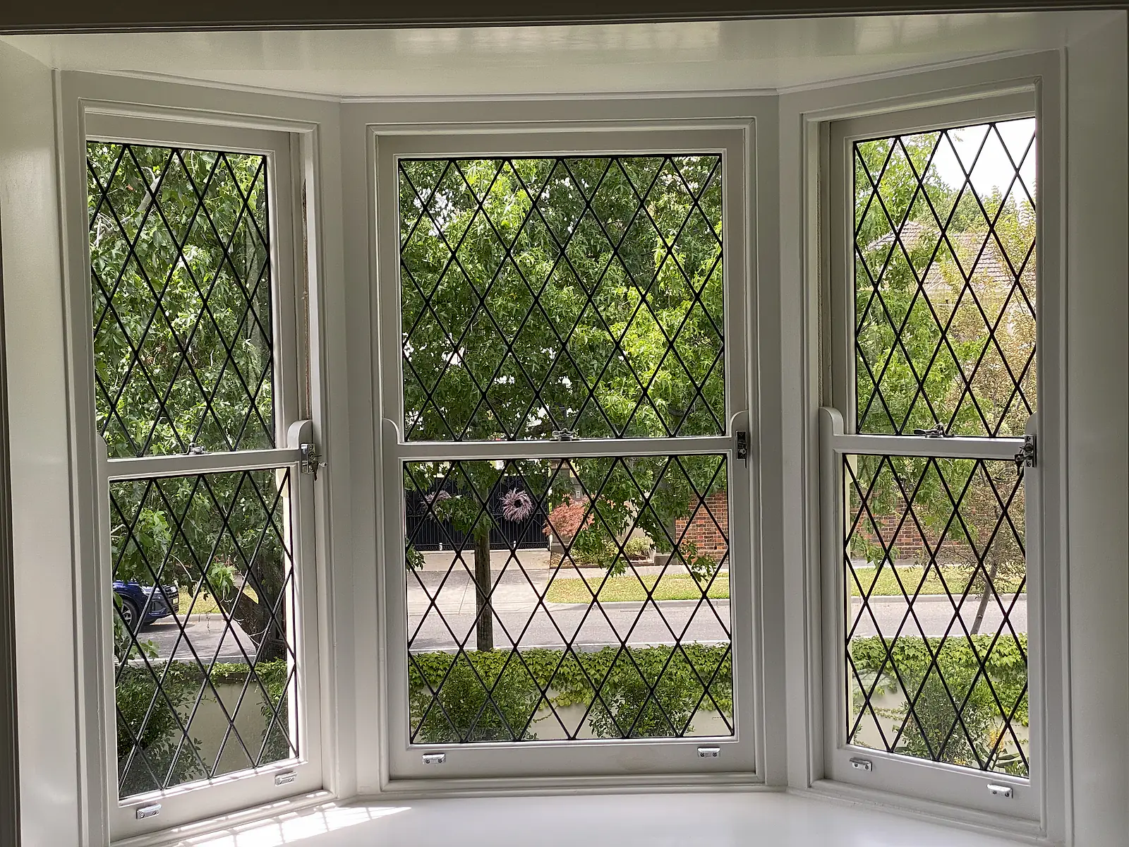 Period brick home in Melbourne's east with freshly cleaned windows